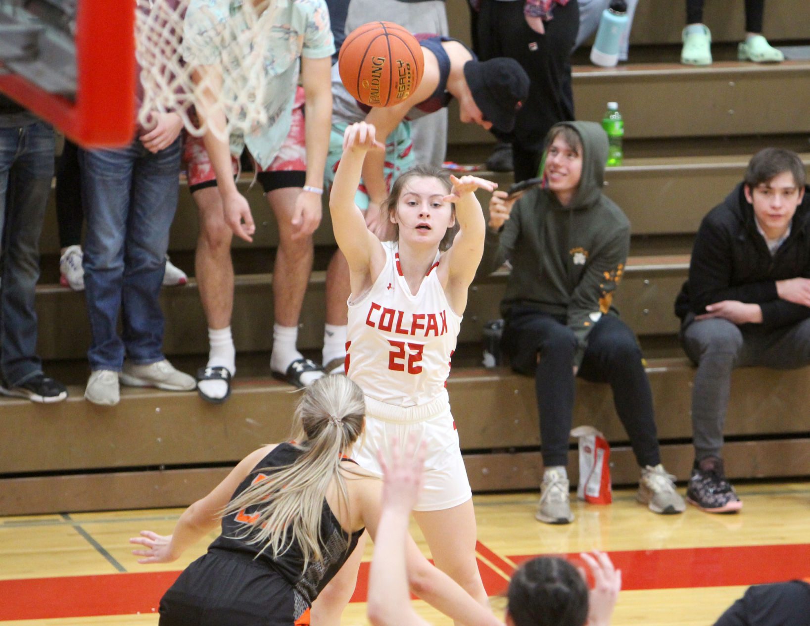 Bloomer girls basketball at Colfax 11-22-21